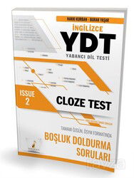 YDT İngilizce Cloze Test Issue 2 - Pelikan Tıp Teknik Yayınları