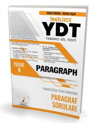 YDT İngilizce Paragraph Issue 4 - Pelikan Tıp Teknik Yayınları