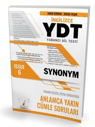 YDT İngilizce Synonym Issue 6 - Pelikan Tıp Teknik Yayınları