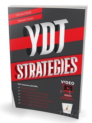 YDT Strategies Video Çözümlü Soru Bankası - 1