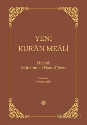 Yeni Kur'an Meali - 1