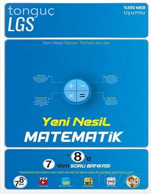 Yeni Nesil Matematik 7'den 8'e Soru Bankası - 1