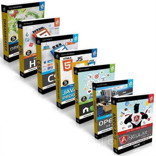 Yeni Nesil Web Tasarım Seti (7 Kitap) - Kodlab Yayın