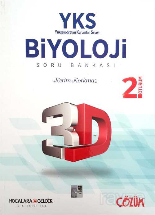 YKS 2. Oturum 3D Biyoloji Soru Bankası - 1