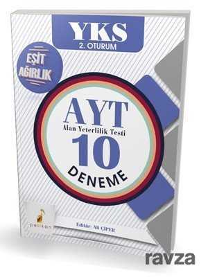 YKS 2. Oturum AYT 10 Deneme Eşit Ağırlık Öğrencileri İçin - 1