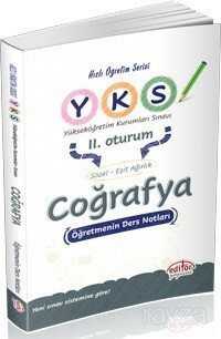 YKS 2.Oturum Coğrafya Öğretmenin Ders Notları - 1