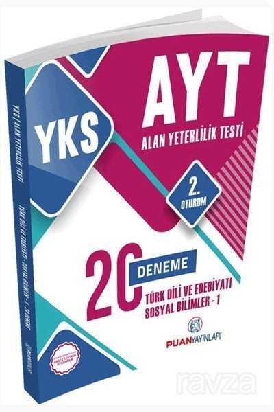 YKS-AYT 2. Oturum Türk Dili ve Edebiyatı Sosyal Bilimler 1 Deneme 20'li - 1