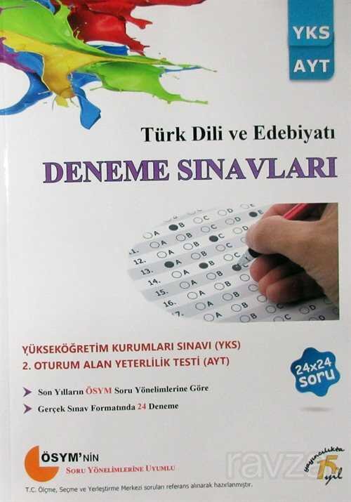 YKS-AYT Türk Dili ve Edebiyatı Deneme Sınavları - 8