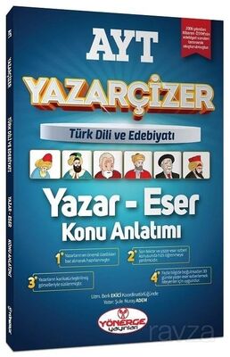 YKS AYT Türk Dili ve Edebiyatı Yazar Eser Yazarçizer Konu Anlatımı - 1