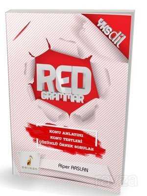 YKS-DİL RED Grammar Konu Anlatımı Konu Testleri Çözümlü Örnek Sorular - Pelikan Tıp Teknik Yayınları