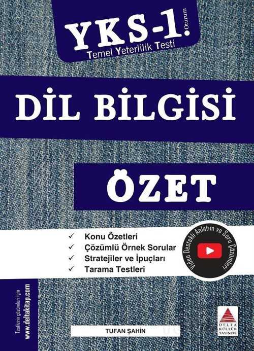 YKS-TYT Dil Bilgisi Özet - Delta Kültür Yayınevi
