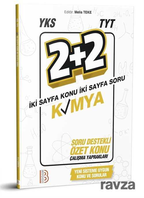 YKS TYT Kimya 2+2 Soru Destekli Özet Konu Yaprakları - 1