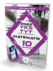 YKS TYT Matematik Dijital Çözümlü 10 Deneme Sınavı - Pelikan Tıp Teknik Yayınları