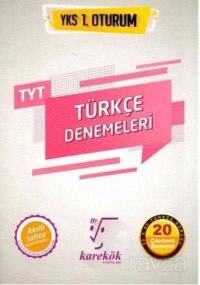 YKS TYT Türkçe 20 Çözümlü Denemeleri 1. Oturum - 1