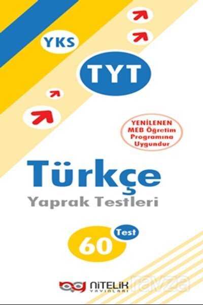YKS TYT Türkçe Yaprak TestYaprak Testleri - Nitelik Yayınları