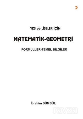 YKS ve Liseler için Matematik Geometri - 1