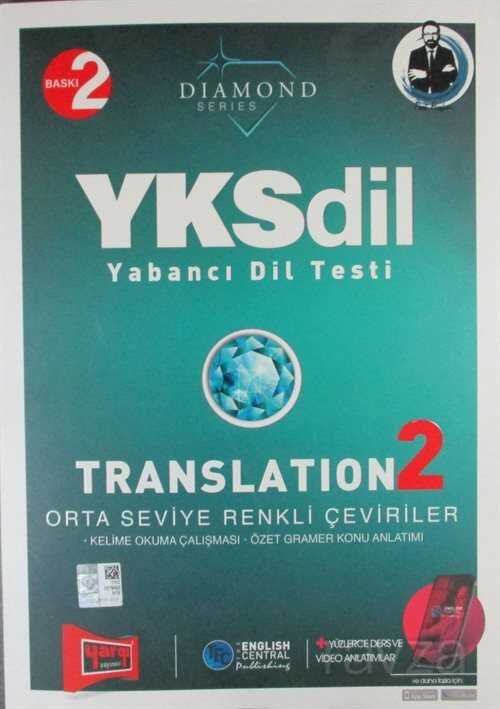 YKSDİL Yabancı Dil Testi Translation 2 Orta Seviye Renkli Çeviriler - 1