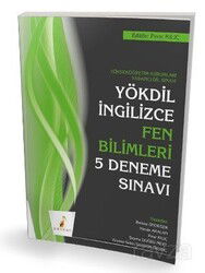 YÖKDİL İngilizce Fen Bilimleri 5 Deneme Sınavı - Pelikan Tıp Teknik Yayınları