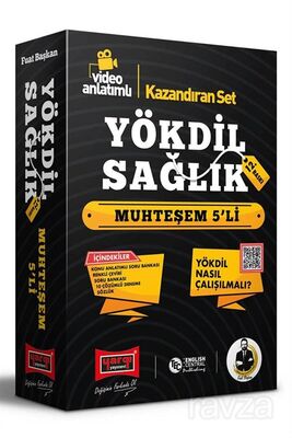 YÖKDİL Sağlık Bilimleri Muhteşem 5'li Kazandıran Set (5 Kitap) - 1