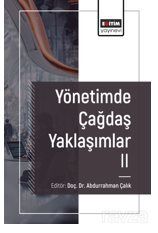 Yönetimde Çağdaş Yaklaşımlar II - 1