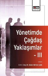 Yönetimde Çağdaş Yaklaşımlar III - Eğitim Kitabevi