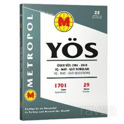 YÖS 1981-2010 ÖSYM Sınavları - Metropol Dersaneleri Yayınları (Ankara)