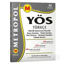 YÖS Türkçe (Konu Anlatımlı - Örnek Çözümlü) - Metropol Dersaneleri Yayınları (Ankara)