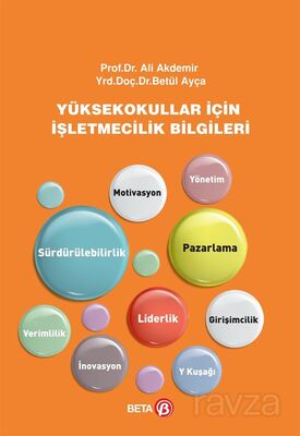 Yüksekokullar İçin İşletmecilik Bilgileri - 1