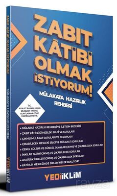 Zabıt Katibi Olmak İstiyorum Mülakat Hazırlık Rehberi - 1