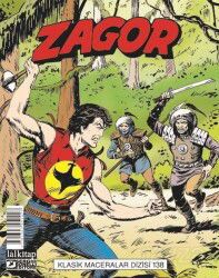 Zagor Klasik Maceralar Cilt 138 / Sarı Gölgeler-Siyah Ayna-Gömülmüş Dehşet-Dehşet Dağları - Lal Kitap