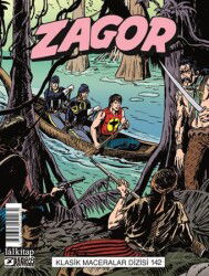 Zagor Klasik Maceralar Cilt 142 / Cajun Krallığı-Bitmeyen Gece-İstikamet Panama-Altına Giden Yol - Lal Kitap