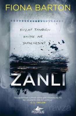 Zanlı (Kate Waters Serisi 3) - 1