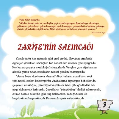 Zarife’nin Salıncağı / Ayet ve Hadis Konulu Hikayeler 1 - 3