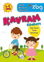 ZBG 3-4 Yaş Kavram Kitabım - Kukla Yayınları