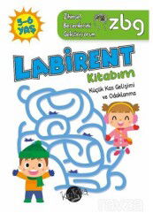 ZBG 5-6 Yaş Labirent Kitabım / Zihinsel Becerilerimi Geliştiriyorum - Kukla Yayınları