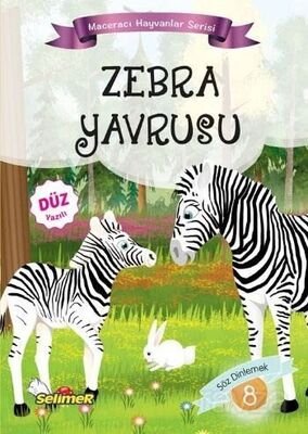 Zebra Yavrusu / Maceracı Hayvanlar Serisi 8 - 1