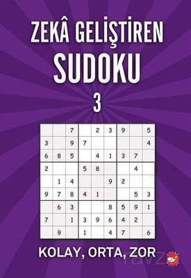 Zeka Geliştiren Sudoku Kolay-Orta-Zor 3 - 1