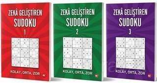 Zeka Geliştiren Sudoku Seti (3 Kitap Takım) - 1
