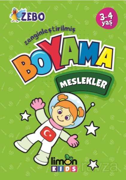 Zenginleştirilmiş Boyama / Meslekler (3-4 Yaş) - 1