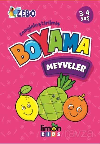 Zenginleştirilmiş Boyama - Meyveler (3-4 Yaş) - 1