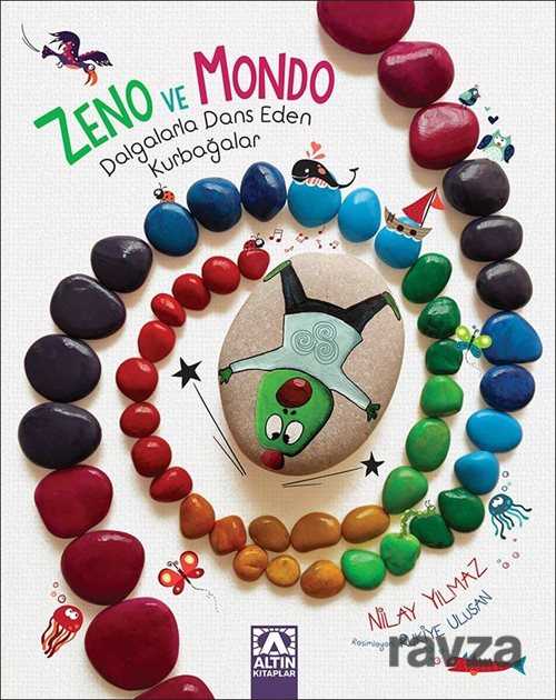 Zeno ve Mondo Dalgalarla Dans Eden Kurbağalar - Altın Kitaplar