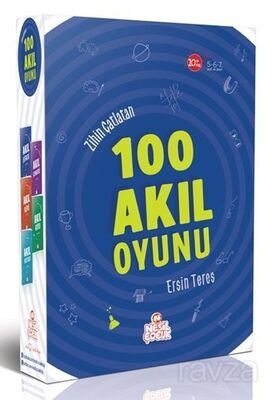 Zihin Çatlatan 100 Akıl Oyunu(5 Kitap) - 1