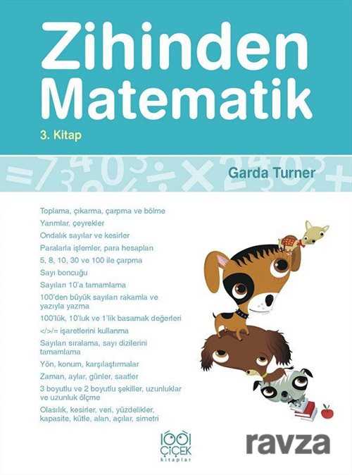 Zihinden Matematik 3. Kitap - 1001 Çiçek Kitaplar