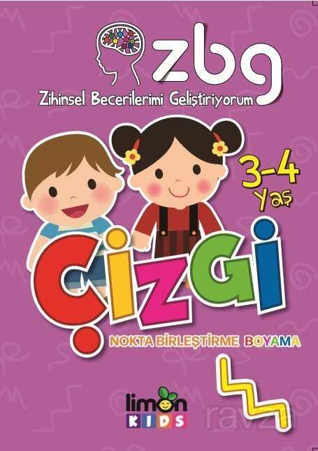 Zihinsel Becerilerimi Geliştiriyorum (3-4 Yaş Çizgi) - 1