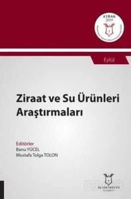 Ziraat ve Su Ürünleri Araştırmaları (AYBAK 2019 Eylül) - 1