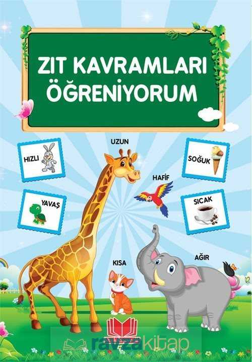 Zıt Kavramları Öğreniyorum - Kitap Kalbi Yayıncılık