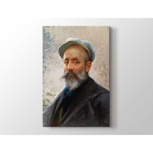 Zonaro Fausto - Selfportrait Tablo |60 X 80 cm| - K4NWS