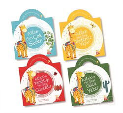 Zufi İle Allah'in İsimlerini Öğreniyorum 2 (4 Kitap) - Nesil Çocuk Yayınları